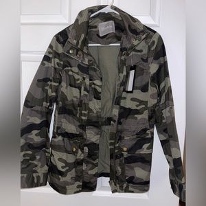 camo jacket S